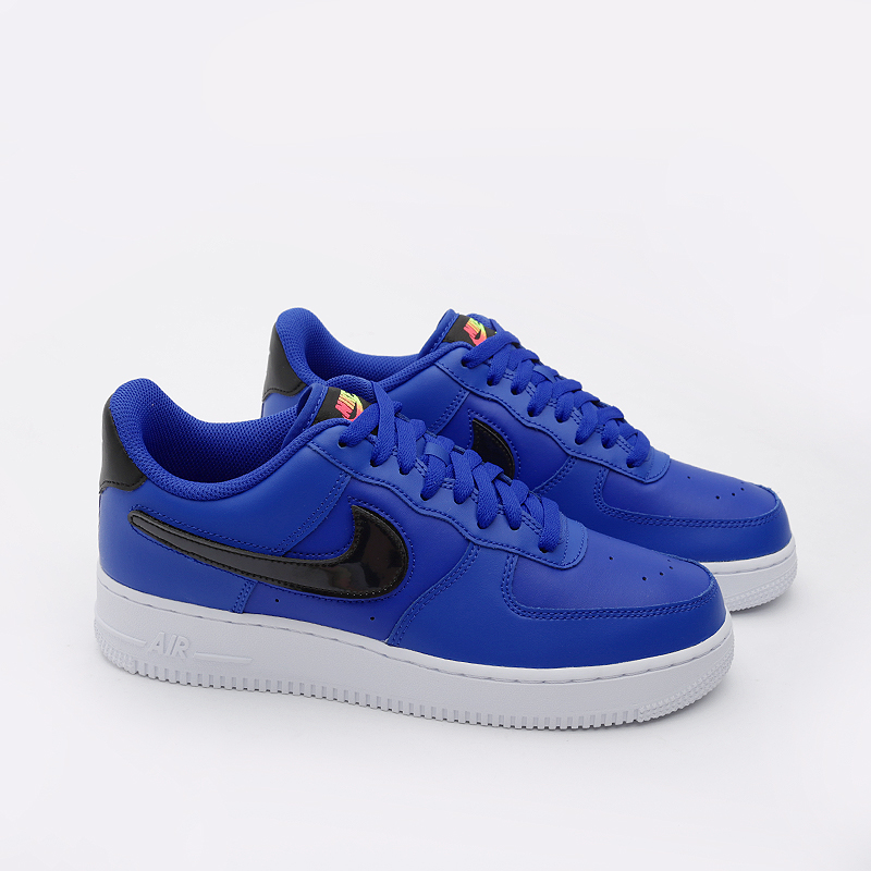 мужские синие кроссовки Nike Air Force 1 `07 LV8 3 CI0064-400 - цена, описание, фото 1